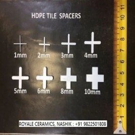 Pvc Tile Spacer, For Floor & Wall Tiles, Size: 3 mm