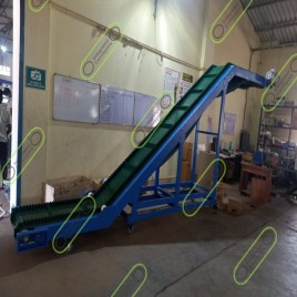PVC Z Type Cleated Belt Conveyor, Belt Thickness: 2 - 5 mm