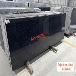 Rajasthan Black B Grade Granite