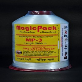 Raw White Filament MagicPack Rice Mill Thread Cones Single play, For Rice,Dal & Seed Bags Stitching, Packaging Type: Reel