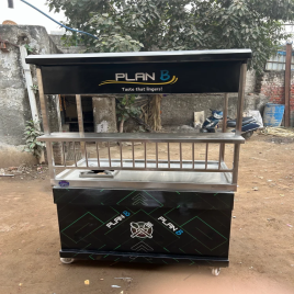 Rectangular 1 Shelf Stainless Steel Food Counter