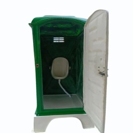 Rectangular 4 Feet Single Compartment FRP Westren Portable Toilet