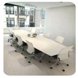 Rectangular 4 Seater Conference Tables, Without Storage