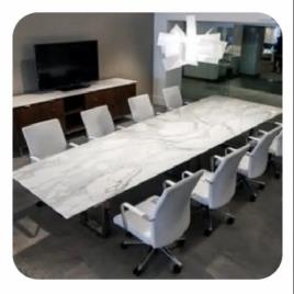 Rectangular 4 Seater Conference Tables, Without Storage