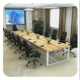Rectangular 4 Seater Conference Tables, Without Storage
