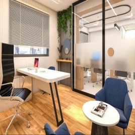 Rectangular 4 Seater Modular Office Conference Table