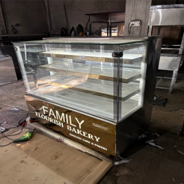 Rectangular Air Cooled Cake Display Counter