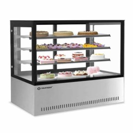 Rectangular Air Cooled Pastry Display Counter