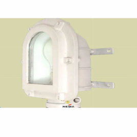 Rectangular Aluminium Flameproof Bulk Head Fitting