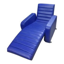Rectangular Blue Multi Relaxing Chair, For Outdoor