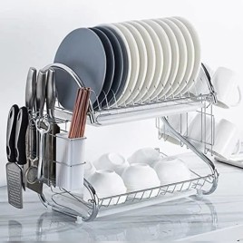 Rectangular Caazco Stainless Steel Kitchen Pot Rack, Shelves: 2