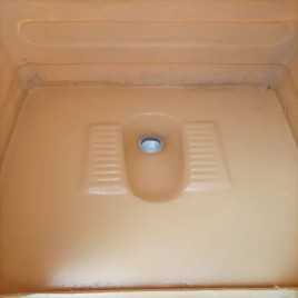 Rectangular FRP Portable Washrooms, Size: 3 x 3 x 7 Feet