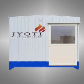 Rectangular MS Portable Security Guard Room
