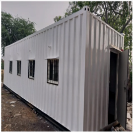 Rectangular Portable Office Container Cabin