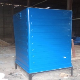 Rectangular Prefabricated Frp Mobile Toilet