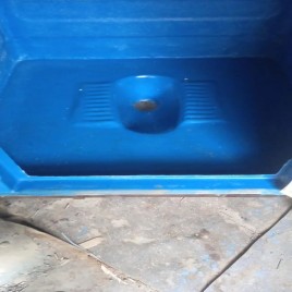 Rectangular Prefabricated Frp Mobile Toilet