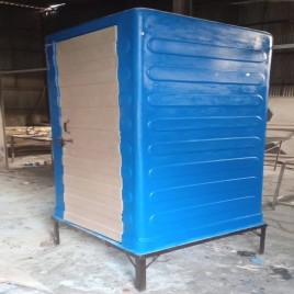 Rectangular Prefabricated Frp Mobile Toilet