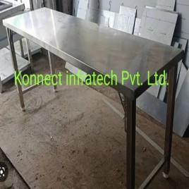 Rectangular Stainless Steel Table