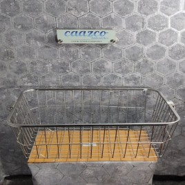 Rectangular Stainless Steel Wire Mesh Basket