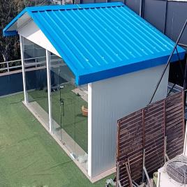 Rectanguler Puf Panel Cabin