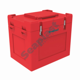 Red LLDPE Seaplast Ice Box 125 Ltrs Vending, Capacity: 128 Litre