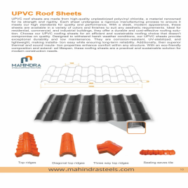 Red Pvc Roofing Sheet, 2.5 mm