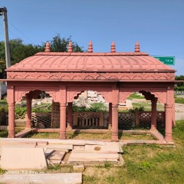 Red Sandstone Gazebo