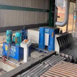 Reheating Pusher Furnace, Material Loading Capacity (T): 15 Ton