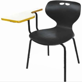 Remtech Black Writing Pad Chair