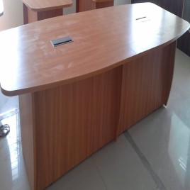 Remtech Brown Conference Office Table, Size: 12feet X 4feet, Warranty: 1 Year