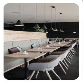 Restaurant Renovation Interior Design Services Work Provided Wood Work & Furniture