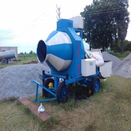 Reverse Drum Mixer Electric Engine ACME RM800 Reversible Concrete Mixer, Drum Capacity: 600 L, for Construction