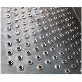 RIC Stainless Steel Dimple Hole Perforated Sheet, Material Grade: Ss306, for Industrial