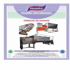 RIDDHI Ribbon Blender Mixer Machine, Capacity: 5- 1500 LITRES, RDRMB