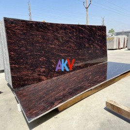 Rolex Brown Granite, For Flooring, Thickness: 16 mm