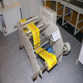 Roll Re Winder For Batch Coding