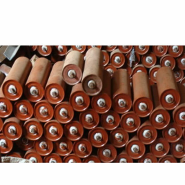 Roller Length: 7inch Mild Steel Idler Roller, Belt Width: 3inch, Roller Diameter: 4inch