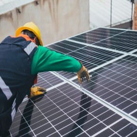 Rooftop Solar Panel Installation Service