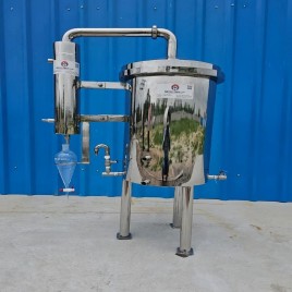 Rose Hydrosol Distillation Plant, Capacity: 10 TPD