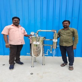 Rose Hydrosol Distillation Plant