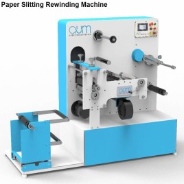 ROTARY DIE CUT WITH Slitting Machine, Production Capacity: 100 m/min