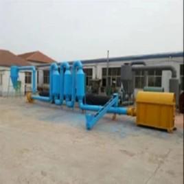 Rotary Drum Sawdust Dryer, Automation Grade: Automatic