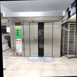 Rotary rack oven 210 bread capacity