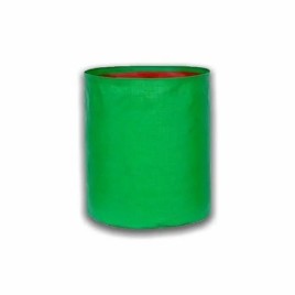 Round Green HDPE Grow Bag 15"" X 18"", For Agriculture