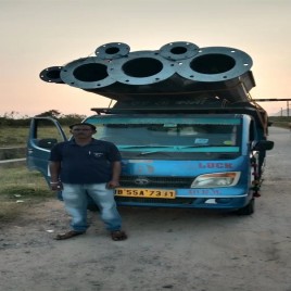 Round High Mast Lighting Pole, For Highway