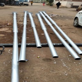 Round MS Street Light Pole, 25 M