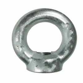 Round Polished Lifting Eye Nut, Grade: SS304