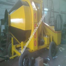 Round Reversible Concrete Mixer Machine RM 1050, Model Name/Number: Hindustan, Capacity: 20