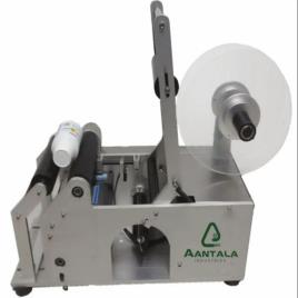 Round Semi-Automatic Bottle Labelling Machine, Capacity: 20BPM