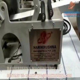 Round Semi-Automatic Sticker Labeling Machine